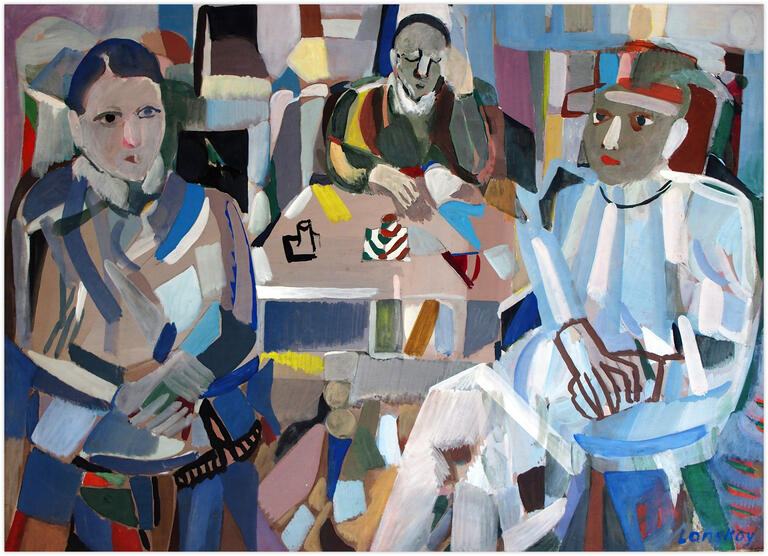 Catalogue raisonné, Sans titre (personnages à table)