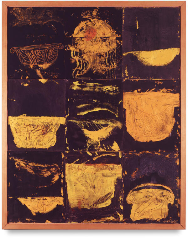Catalogue raisonné, Patrick Baillet, Réceptacles - 1992