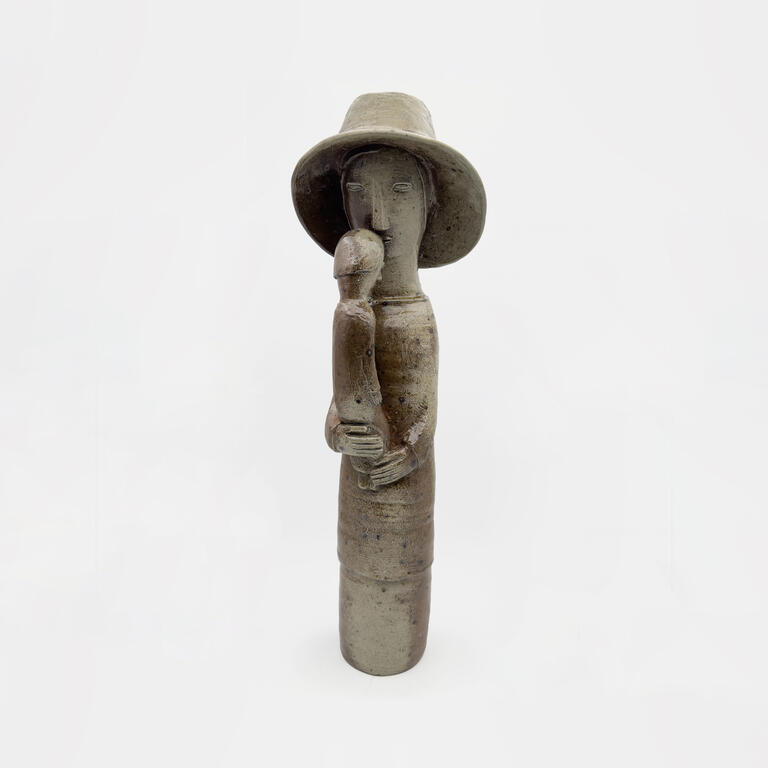 Catalogue raisonné, Jean Lerat, Haute maternité au chapeau, 1956
