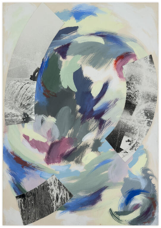 Catalogue raisonné, Bernadette Delrieu, Eaux n°2, 1985