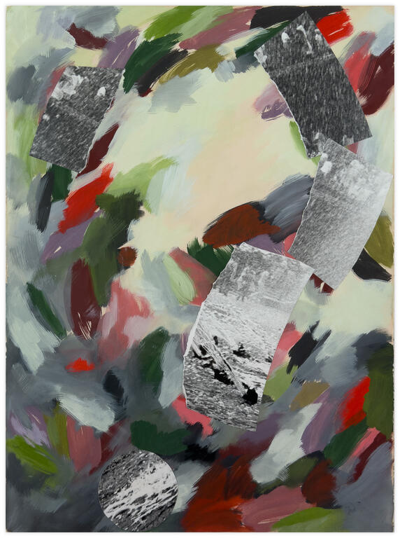 Catalogue raisonné, Bernadette Delrieu, Eaux n°06, 1985