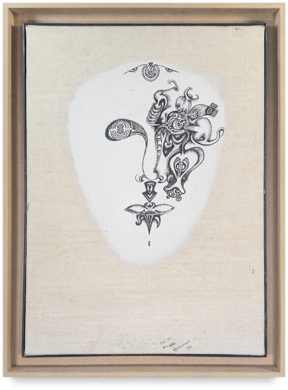 Catalogue raisonné, Jean-Jacques Lebel, Psycho-Tête - 1964