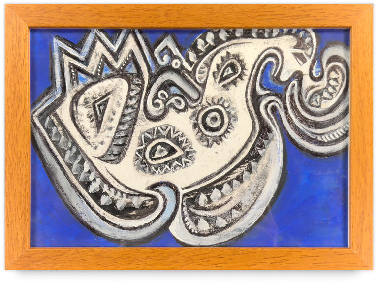 Catalogue raisonné, Jean-Jacques Lebel, Vision réversible Reykjavik - 1959