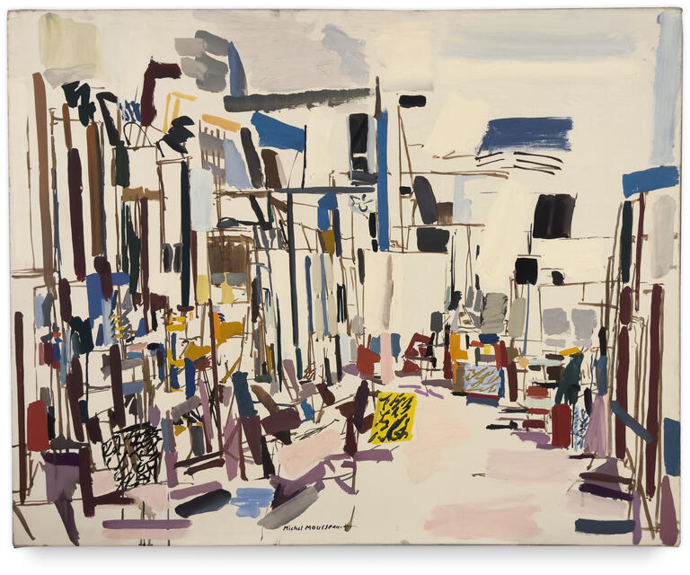 Catalogue raisonné, Michel Mousseau, La Toile, circa 1989