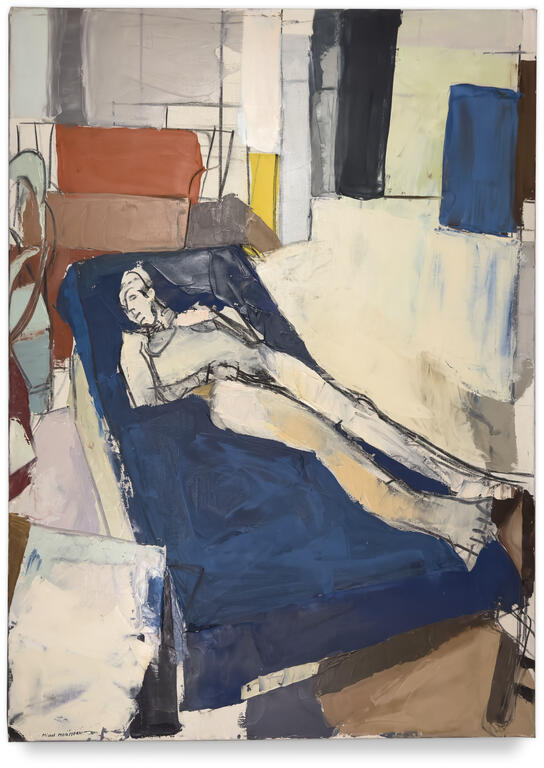 Catalogue raisonné, Michel Mousseau, Nu bleu I