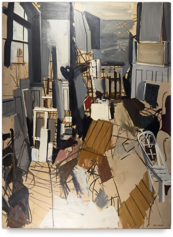Catalogue raisonné, Michel Mousseau, Nappe blanche, circa 1971-1974