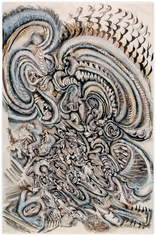 Catalogue raisonné, Jean-Jacques Lebel, Sans titre - 1959