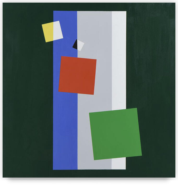 Catalogue raisonné, Joel Froment, Chant de couleur 2, 1985