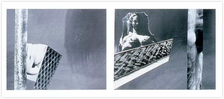 Catalogue raisonné, Bernadette Delrieu, Déplacement 3 - 1986
