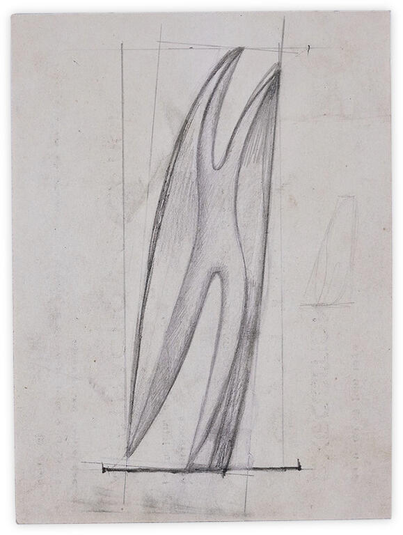 Catalogue raisonné, Etienne Beothy, Etude de sculpture