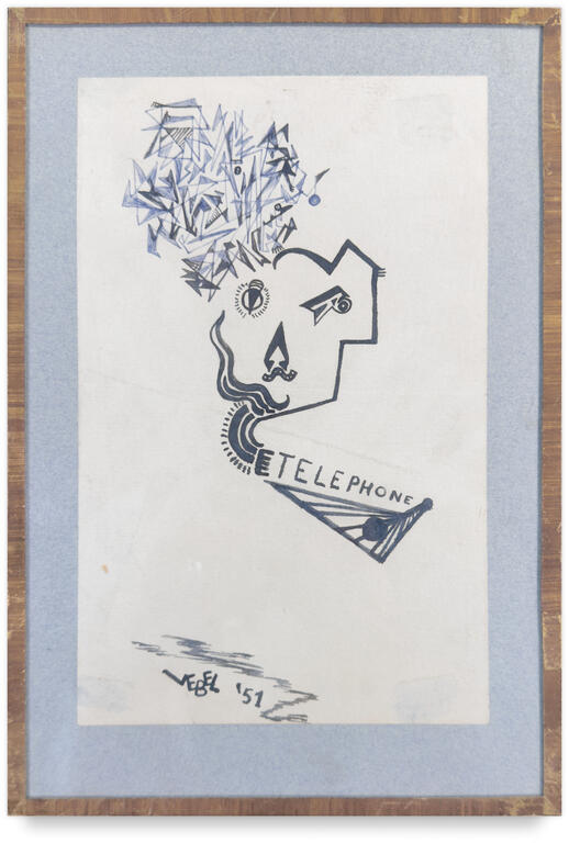 Catalogue raisonné, Jean-Jacques Lebel, Sans titre - 1951
