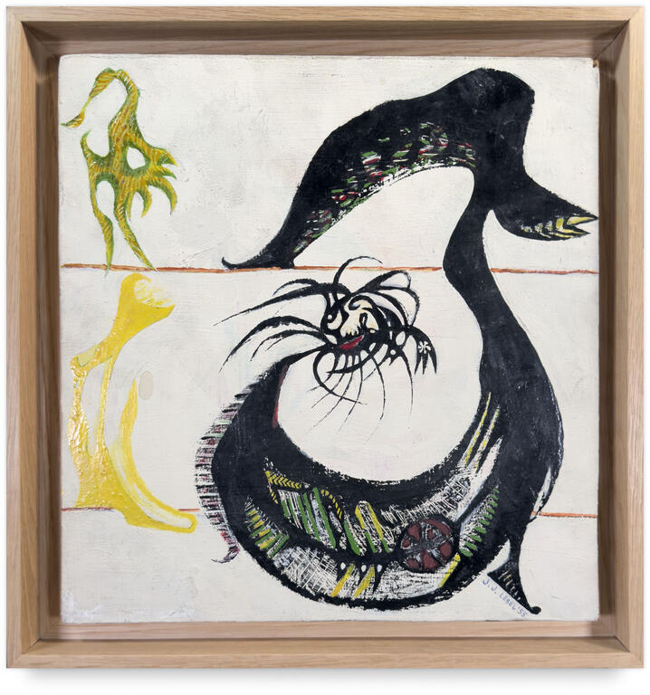 Catalogue raisonné, Jean-Jacques Lebel, Sans titre - 1955