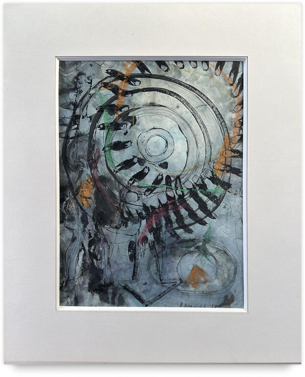 Catalogue raisonné, Jean-Jacques Lebel, Encre sans titre - 1958