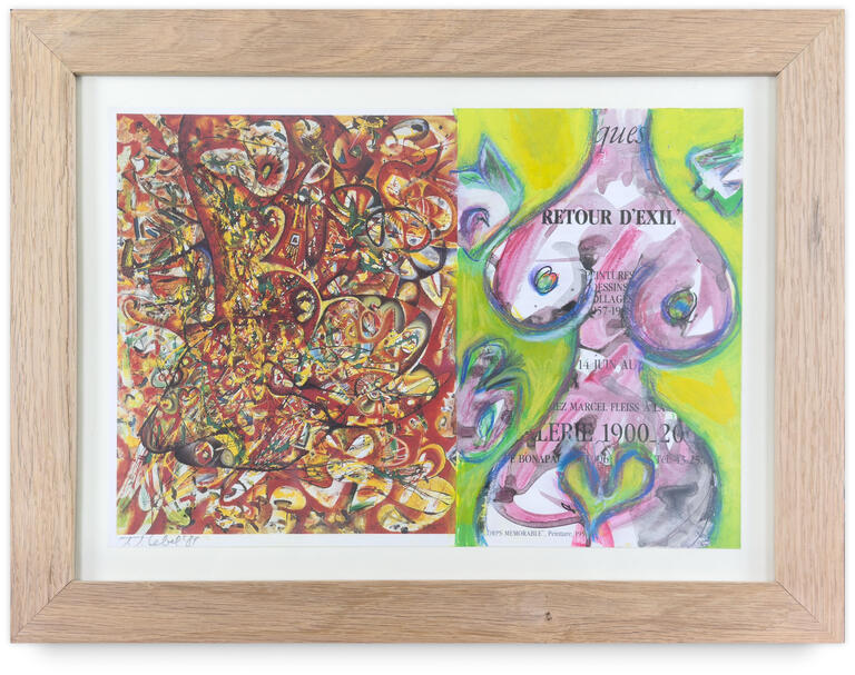 Catalogue raisonné, Jean-Jacques Lebel, Corps mémorables XXIII - 1989