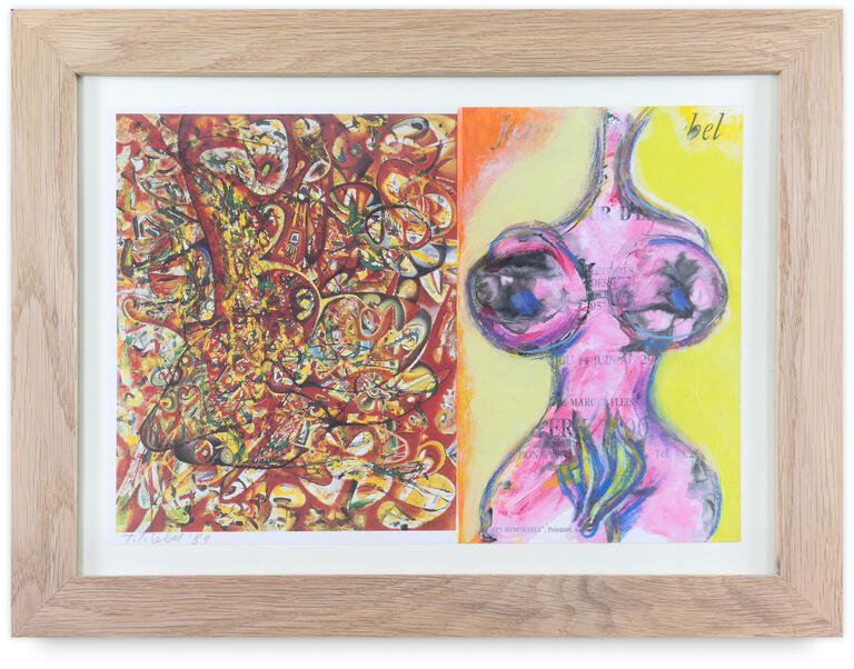 Catalogue raisonné, Jean-Jacques Lebel, Corps mémorables I - 1989