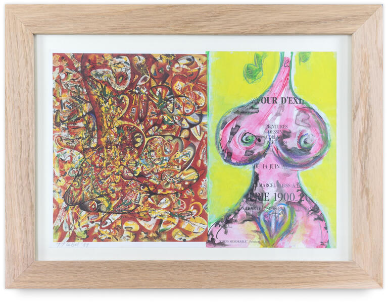 Catalogue raisonné, Jean-Jacques Lebel, Corps mémorables II - 1989