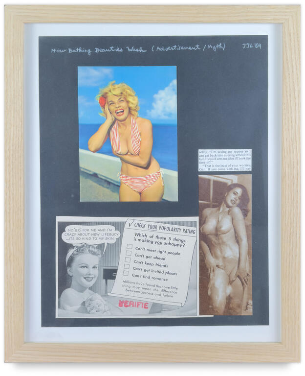 Catalogue raisonné, Jean-Jacques Lebel, How Bathing Beauties wash (Advertisement / Myth) - 1964