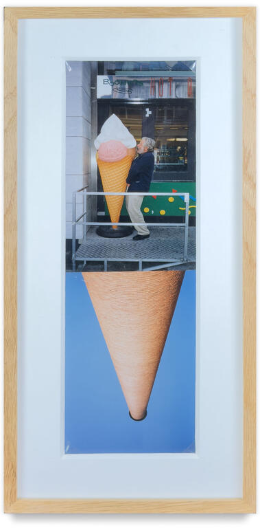 Catalogue raisonné, Jean-Jacques Lebel, Art fucking a great ice cream cone on Kassel street - 1997