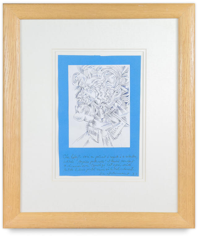 Catalogue raisonné, Jean-Jacques Lebel, Angoisse paternelle - 1984