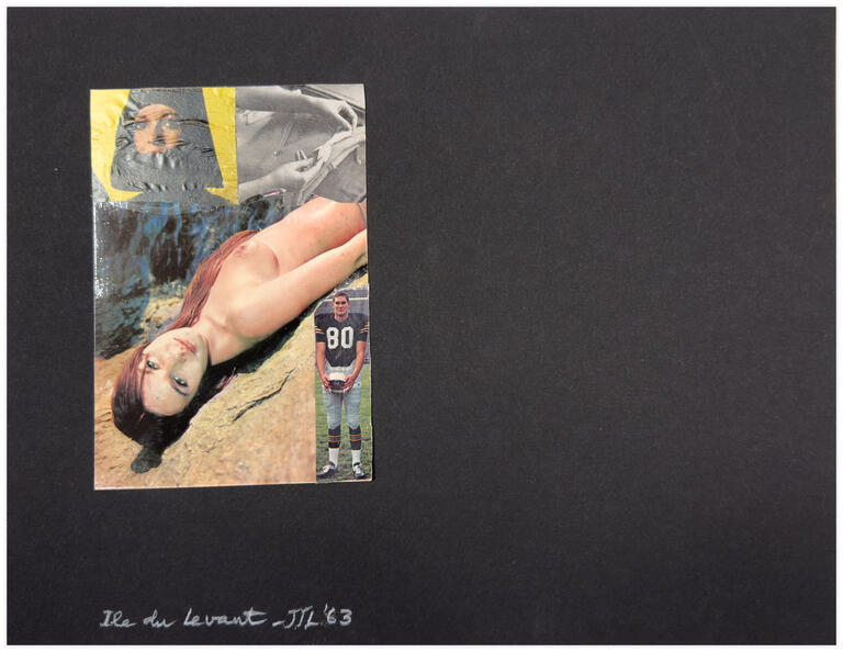 Catalogue raisonné, Jean-Jacques Lebel, Ile du Levant - 1963