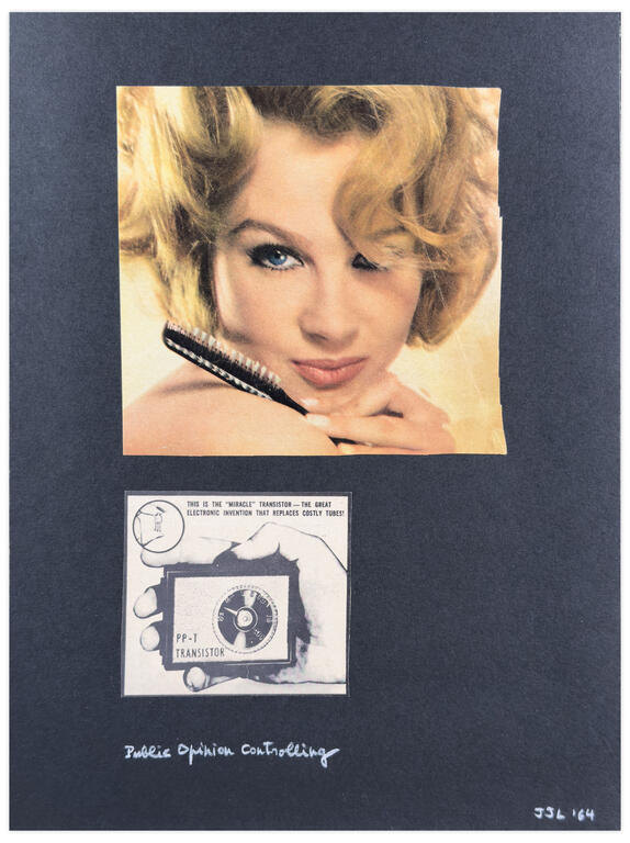 Catalogue raisonné, Jean-Jacques Lebel, Public opinion controlling - 1964