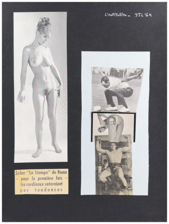 Catalogue raisonné, Jean-Jacques Lebel, L'institution - 1964