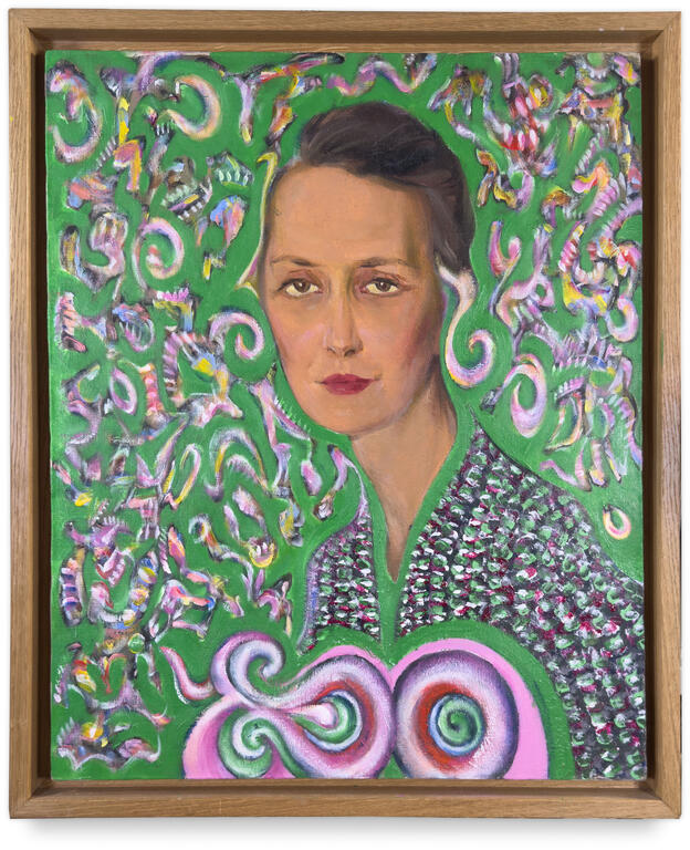 Catalogue raisonné, Jean-Jacques Lebel, La Présidente de la banque du sperme - 1964