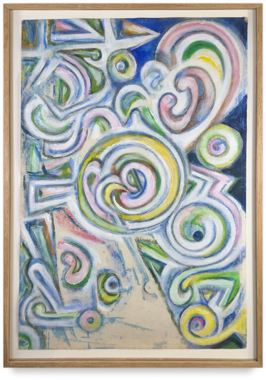 Catalogue raisonné, Jean-Jacques Lebel, Sans titre (Acrylique sur papier)