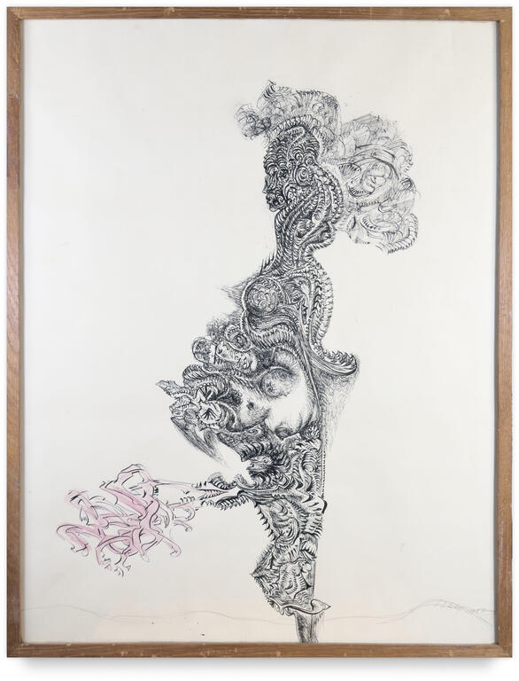 Catalogue raisonné, Jean-Jacques Lebel, La Femme dans la femme - 1957