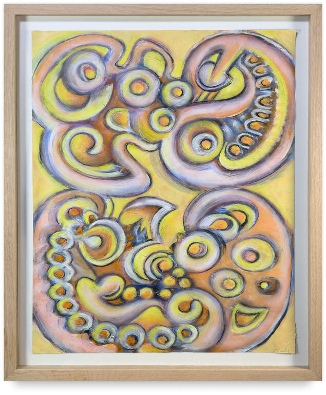 Catalogue raisonné, Jean-Jacques Lebel, Sans titre (Peinture papier)