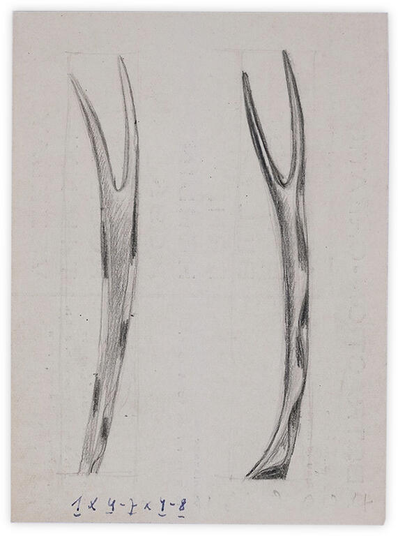 Catalogue raisonné, Etienne Beothy, Etude sans titre