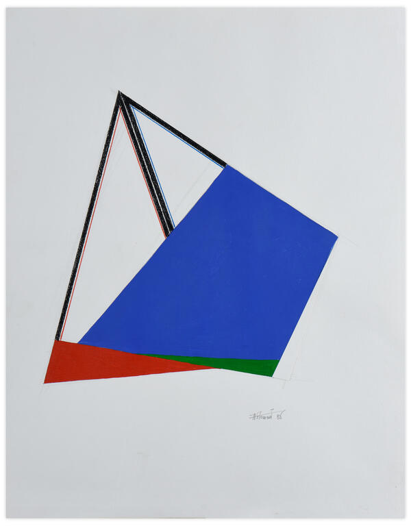 Catalogue raisonné, Joel Froment, Sans titre — 1986