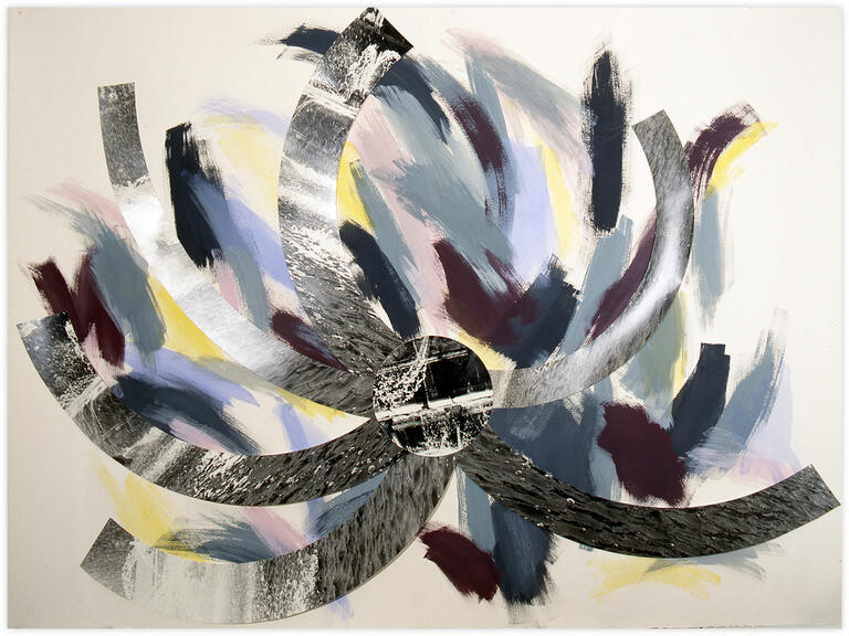 Catalogue raisonné, Bernadette Delrieu, Eaux n°01 - 1985