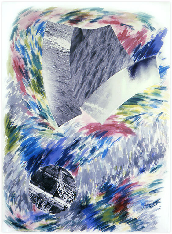 Catalogue raisonné, Bernadette Delrieu, Eaux n°09 - 1985