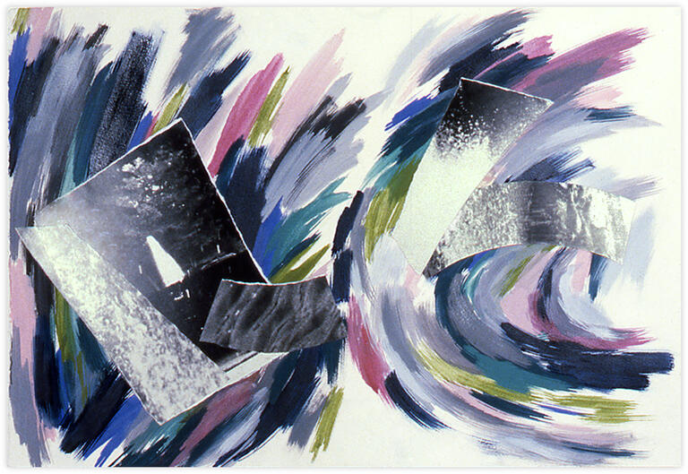 Catalogue raisonné, Bernadette Delrieu, Eaux n°13 - 1986