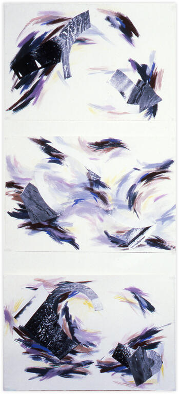 Catalogue raisonné, Bernadette Delrieu, Eaux n°14 - 1986