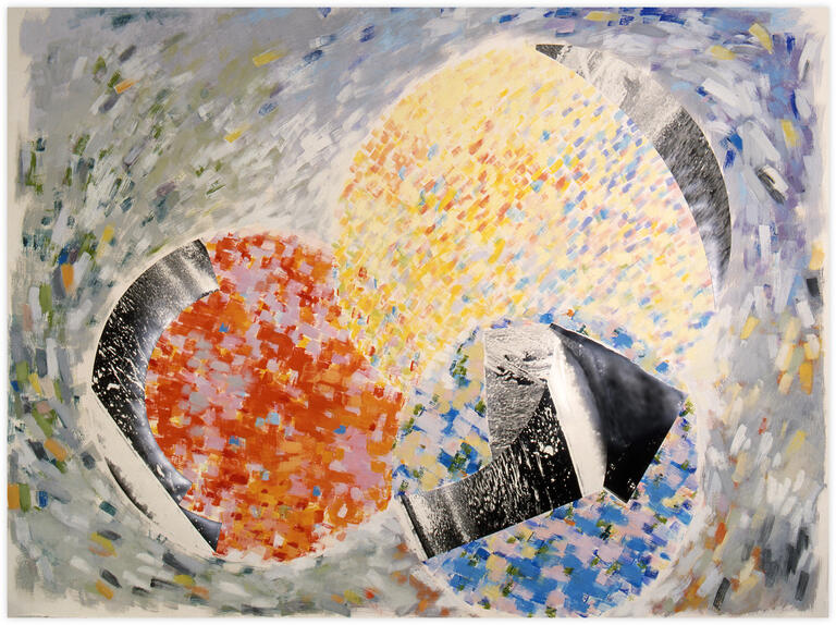 Catalogue raisonné, Bernadette Delrieu, Eaux n°17 - 1986