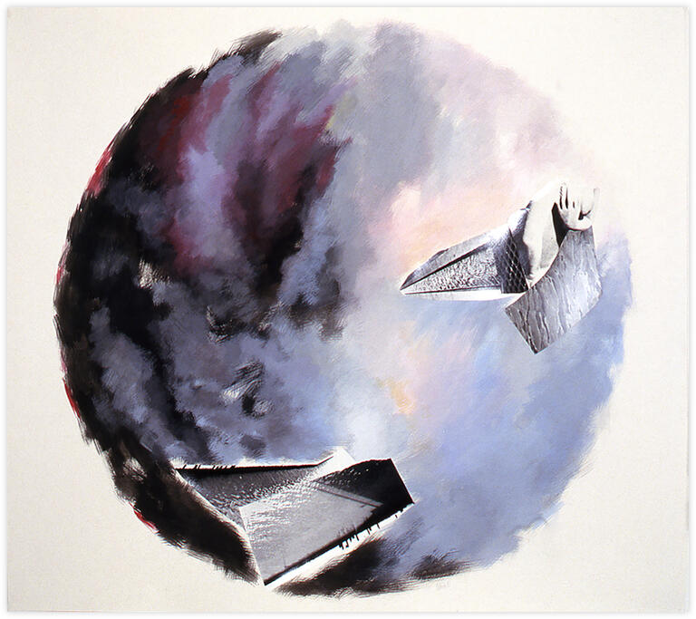 Catalogue raisonné, Bernadette Delrieu, Eaux n°19 - 1986