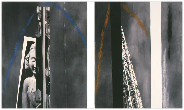 Catalogue raisonné, Bernadette Delrieu, Freiburg n°2 - 1987