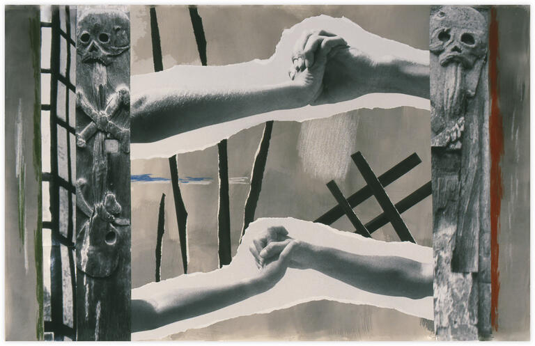 Catalogue raisonné, Bernadette Delrieu, Les Baisers... - 1987