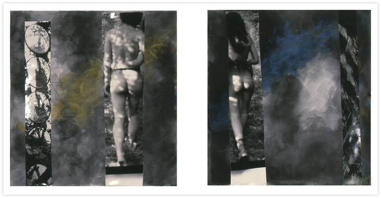 Catalogue raisonné, Bernadette Delrieu, Pesanteur 1 & 2 - 1987