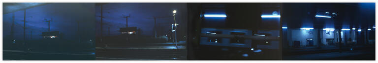 Catalogue raisonné, Bernadette Delrieu, Voyage nuit - 1988