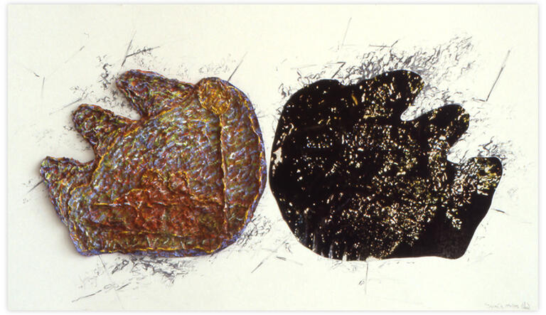 Catalogue raisonné, Bernadette Delrieu, Square 4 - 1990-1992