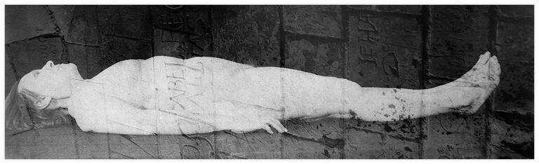 Catalogue raisonné, Bernadette Delrieu, Gisant femme - 1991