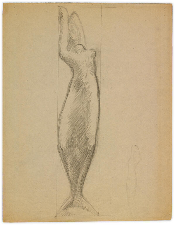 Catalogue raisonné, Etienne Beothy, Nu debout — circa 1928-1930