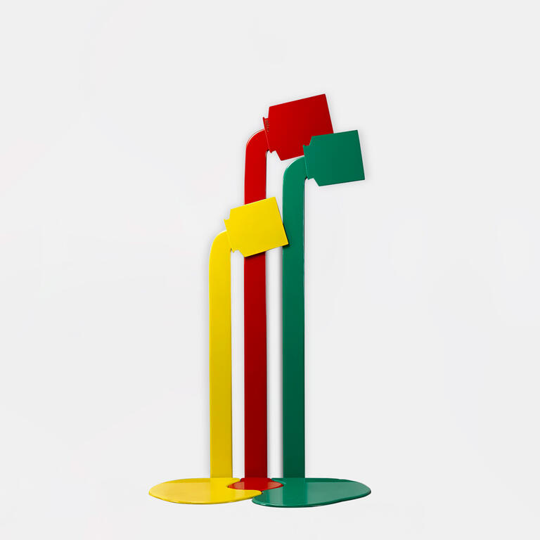Catalogue raisonné, Claude Gili, Coulée 3 pots — 1967