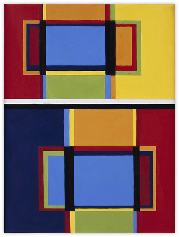 Catalogue raisonné, Etienne Beothy, Gouache sur titre