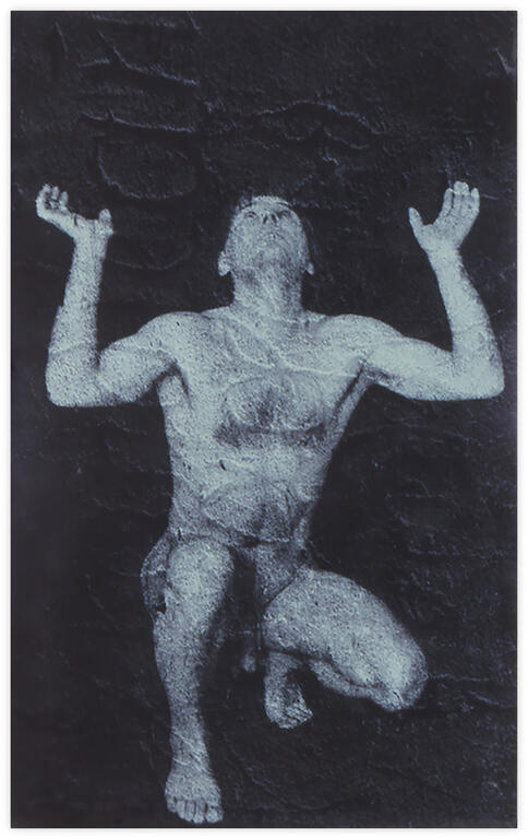 Catalogue raisonné, Bernadette Delrieu, Série Ondes de pierre, Colonne 04a - 1990