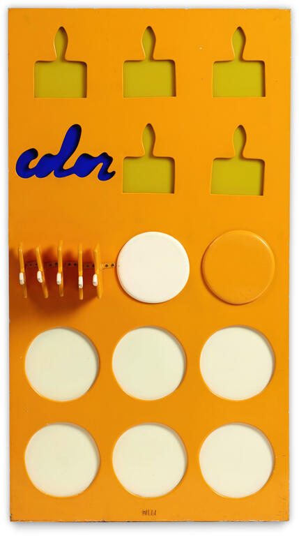 Catalogue raisonné, Claude Gilli, Color — 1968