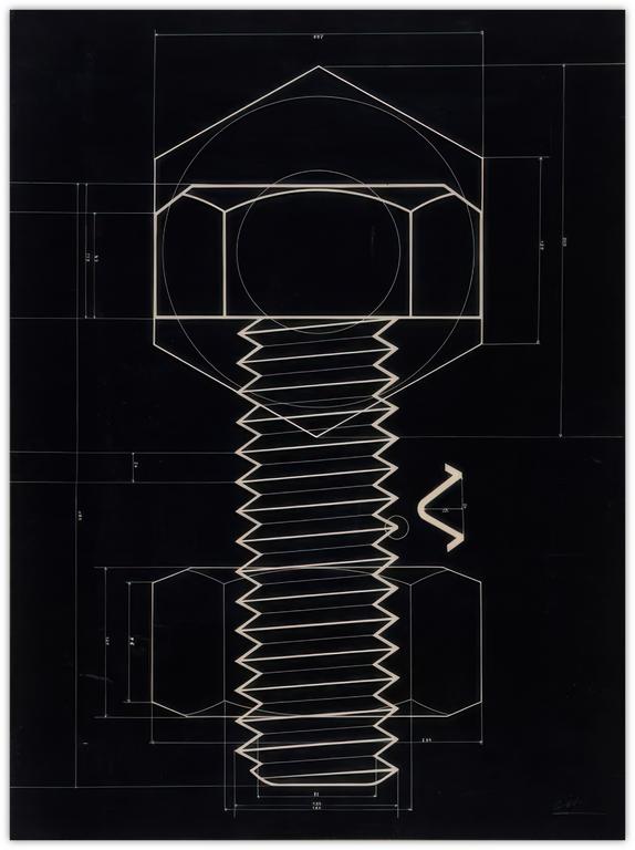 Catalogue raisonné, Claude Gilli, Etude de boulons —